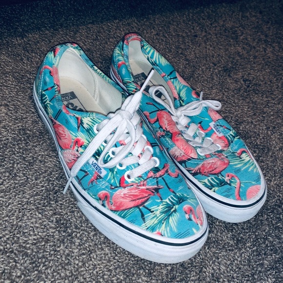vans authentic flamingo